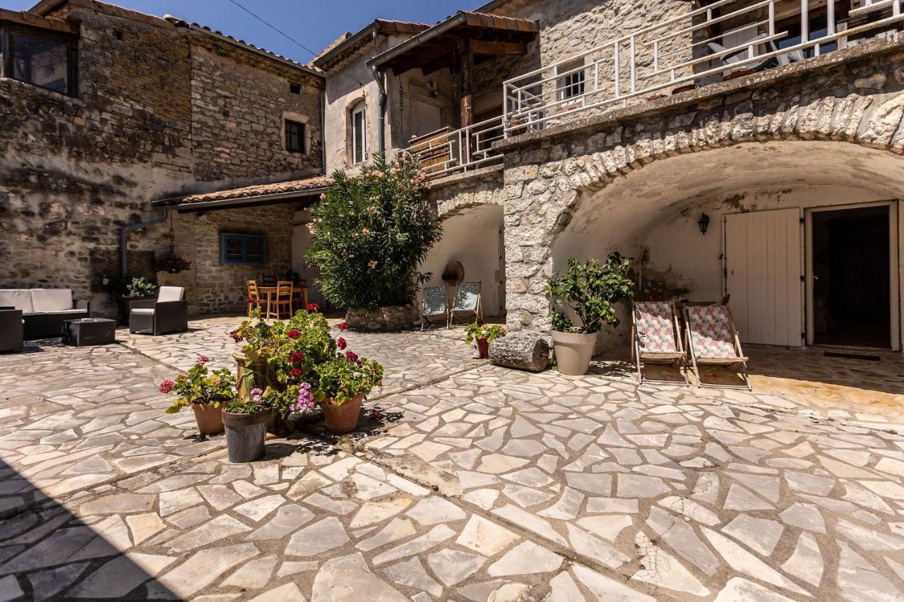 Les Monteils Hotel Grospierres Exterior photo